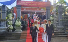 Truy điệu, an táng nhiều hài cốt liệt sĩ được tìm thấy tại khu vực đường 20 Quyết Thắng