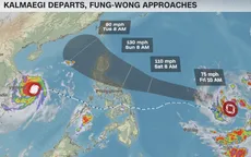 Bão Fung-Wong mạnh lên cấp độ siêu bão, Philippines sơ tán 100.000 người