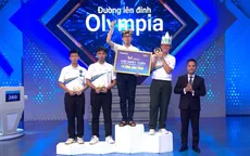 Đường lên đỉnh Olympia: Nam sinh giành vòng nguyệt quế từ đối thủ ngang tài ngang sức