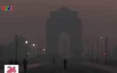 Người cao tuổi tại Ấn Độ khổ sở trong không khí ô nhiễm