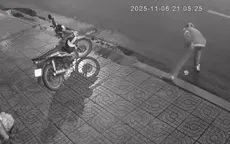 Người dân bắt quả tang người đàn ông rải đinh, bàn giao công an xử lý