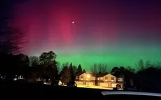 Bão từ cực mạnh quét qua Trái đất tạo nên cực quang rực rỡ hiếm thấy