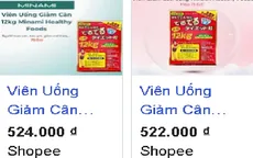 Cục An toàn thực phẩm yêu cầu Shopee gỡ bỏ sản phẩm giảm cân không phép