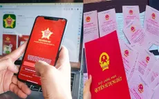 Các bước nộp sổ đỏ trên VNeID để làm sạch dữ liệu đất đai