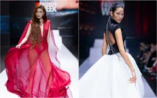 Hoàng Thùy, Lan Khuê 'đốt nóng' Tuần lễ Thời trang Quốc tế Việt Nam