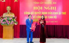 Ông Võ Trọng Hải giữ chức Phó Bí thư Tỉnh ủy Nghệ An