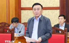 Thường trực Ban Bí thư chủ trì Phiên họp Thường trực Tiểu ban Tổ chức phục vụ Đại hội XIV của Đảng