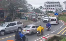 Lâm Đồng: Đèo Mimosa sạt lở, cấm xe tải trọng trên 15 tấn lưu thông qua đèo