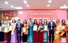 12 chương trình đào tạo của HV Báo chí và Tuyên truyền đạt tiêu chuẩn kiểm định chất lượng giáo dục