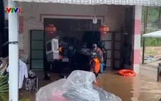 Công an, bộ đội tại Đắk Lắk oằn mình trong nước lũ cứu hộ người dân