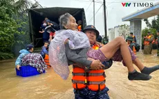 Hơn 100 cán bộ, chiến sĩ Cảnh sát biển hỗ trợ người dân Khánh Hòa khắc phục ngập lụt