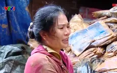 Nhà cửa bị lũ cuốn bay, nhiều người dân Khánh Hòa mất trắng tài sản