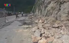 Ngăn ngừa tình trạng đá rơi trên Quốc lộ 6, đèo Thung Khe