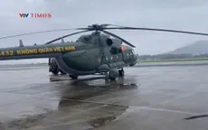 Sư đoàn 372 sẵn sàng bay cứu trợ đồng bào lũ lụt miền Trung