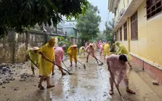 100 CSGT TP Hồ Chí Minh xuyên đêm tới Gia Lai hỗ trợ dọn dẹp sau lũ