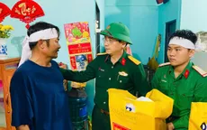 Quân khu 5 thăm, động viên gia đình chiến sĩ mất người thân do sạt lở ở Đắk Lắk