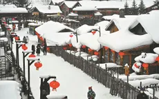 Thị trấn tuyết của Trung Quốc chính thức mở cửa đón khách