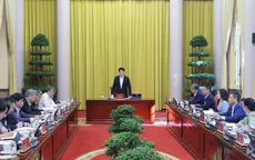 Chủ tịch nước Lương Cường chủ trì họp giao ban với Văn phòng Chủ tịch nước