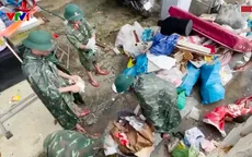 Rác thải, xác gia súc, gia cầm phân hủy sau lũ, Đắk Lắk cấp bách xử lý môi trường