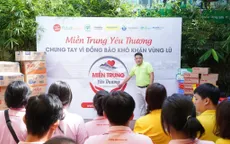 Khởi động chiến dịch 'Miền Trung yêu thương' hỗ trợ đồng bào vùng lũ