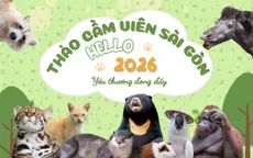 Thảo Cầm Viên Sài Gòn ra mắt bộ lịch “Yêu thương đong đầy” sẻ chia cùng đồng bào vùng lũ