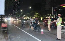 Nghệ An: Hơn 1.700 tài xế vi phạm nồng độ cồn trong đợt cao điểm xử lý