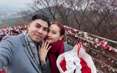 MC Mù Tạt Huyền Trang nhận lời cầu hôn của tuyển thủ Đức Huy