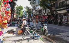 Phố Hàng Mã sạch thoáng sau nhiều ngày ra quân xử lý