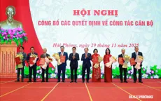 Công bố Quyết định chức vụ Chánh Thanh tra thành phố Hải Phòng và các quyết định về nhân sự khác