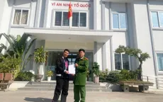 Nhận lại 150 triệu đồng chuyển nhầm nhờ sự hỗ trợ của công an