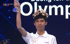 Nam sinh Hải Phòng một đường thẳng tiến giành vòng nguyệt quế Đường lên đỉnh Olympia
