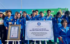 60.000 học sinh TP Hồ Chí Minh xác lập kỷ lục thế giới đồng diễn Vovinam