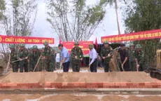 Chiến dịch Quang Trung: Khởi công xây dựng 684 nhà cho bà con vùng lũ Đắk Lắk