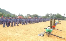 Hải quân phát động "Chiến dịch Quang Trung" giúp nhân dân xây dựng, sửa chữa nhà sau mưa lũ