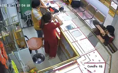 Thanh niên cướp 3 chỉ vàng, cầm dao dọa tự sát khi bị cảnh sát truy đuổi