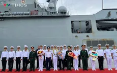 Tàu huấn luyện của Hải quân Hàn Quốc thăm hữu nghị Đà Nẵng