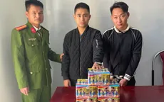 Bắt nam thanh niên vận chuyển 8,6 kg pháo hoa nổ