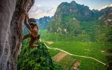 Đến Hữu Liên (Lạng Sơn) trải nghiệm leo núi mạo hiểm