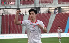 Đình Bắc lập cú đúp, U22 Việt Nam nhọc nhằn giành 3 điểm trước U22 Lào trong ngày ra quân SEA Games 33