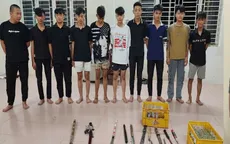 Ngăn chặn kịp thời nhóm thanh thiếu niên mang hung khí hẹn “giải quyết mâu thuẫn”