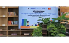 "Thư viện hy vọng" lan tỏa văn hóa đọc cho các em học sinh