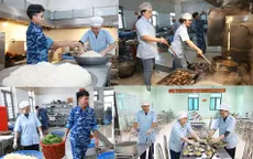 Những "anh nuôi" Cảnh sát biển: Lặng thầm giữ lửa, nuôi dưỡng sức mạnh từ hậu phương