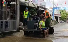 Khánh Hoà khẩn cấp di dời dân khi nước lũ từ thượng nguồn đổ về nhanh