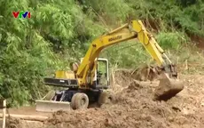 Còn nhiều điểm sạt trượt trên đèo Gia Bắc (Lâm Đồng)