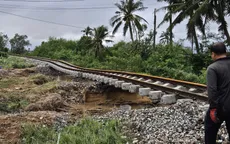 Công bố tình huống khẩn cấp về thiên tai trên tuyến đường sắt Bắc-Nam