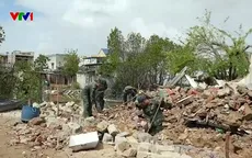 Ấm áp tình quân - dân trong từng ngôi nhà vùng lũ Gia Lai