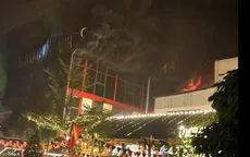 Cháy nhà hàng ở Bắc Ninh trong đêm