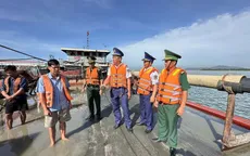 Điều tra vụ vận chuyển cát nhiễm mặn không rõ nguồn gốc trên biển