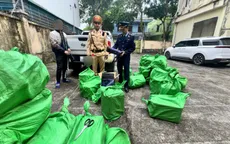 Chặn đứng 2 chuyến xe chở hàng trăm bình “khí cười” giữa đêm ở Quảng Ninh