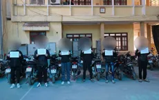 Đi xe máy không biển số, “bốc đầu”, 6 thanh niên ở Cao Bằng bị khởi tố